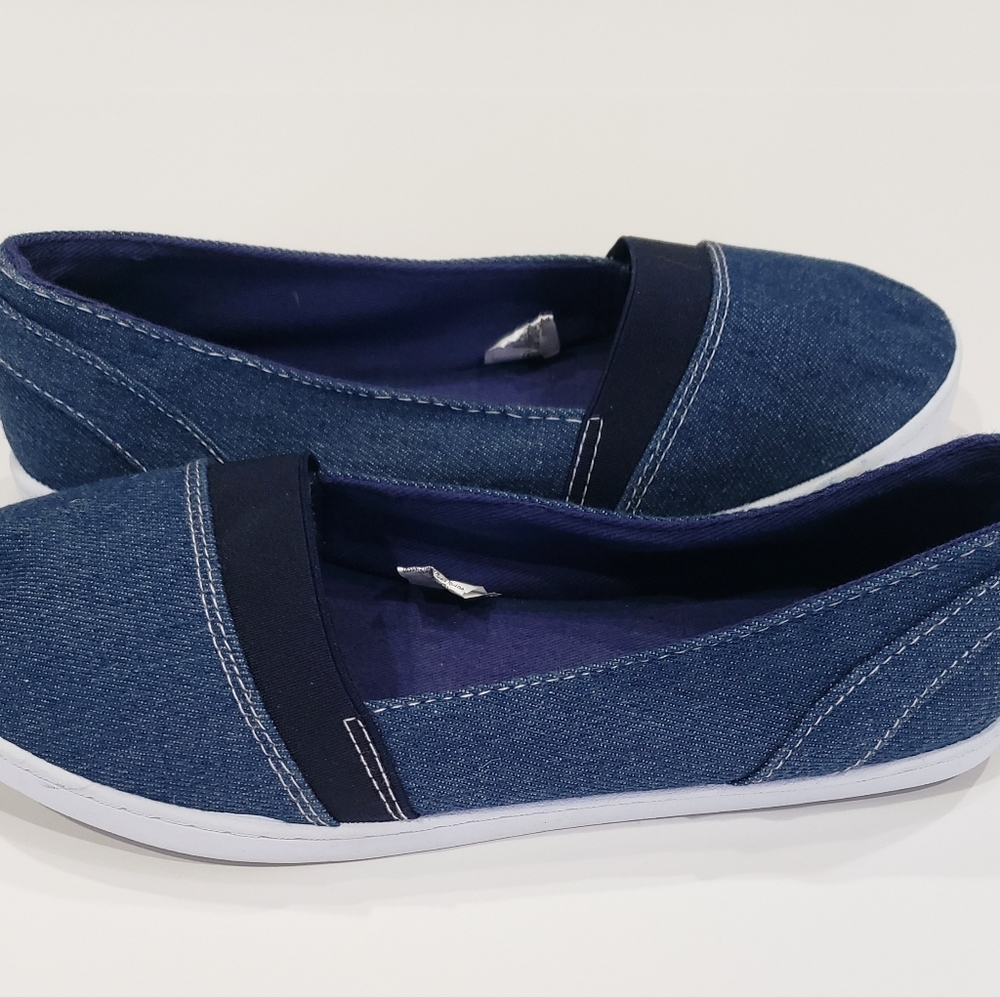 Denim Flats
